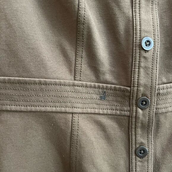 Boden Collar Button Down Midi Shirt Dress - Picture 4 of 9